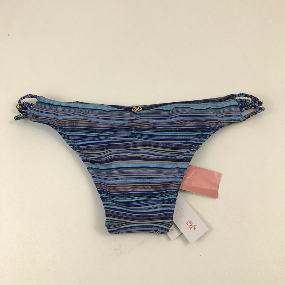 PilyQ Tahiti Braided Bikini Bottoms. L21 - Picture 8 of 8